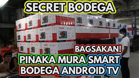 PINAKA MALAKING BODEGA NG SMART TV SA QUIAPO .